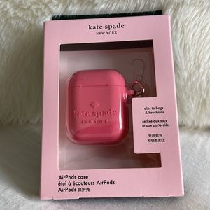 NWT Kate Spade Silicone AirPods Case